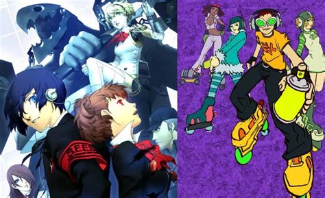 Footage Of Persona 3 Remake And Jet Set Radio。